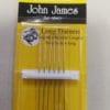 John James Embroidery Needles Size 9