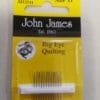 Clover Gold Eye Quilting Needles No 10