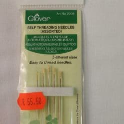 Clover Self threading needles (assorted)