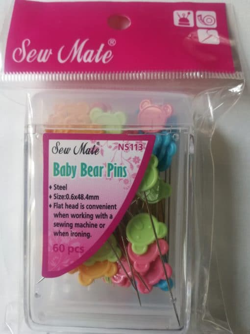 Sew Mate Baby Bear Pins