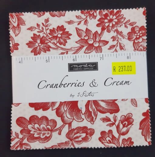 Cranberries & Cream Charm pack
