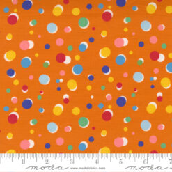 Story Time Dotted Check  Orange