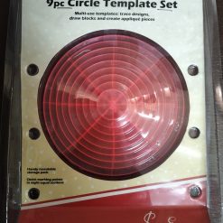 Sew Easy 9ps Circle template set