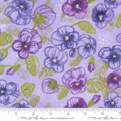 Pansys Posies          Lavender  sku 48724 21