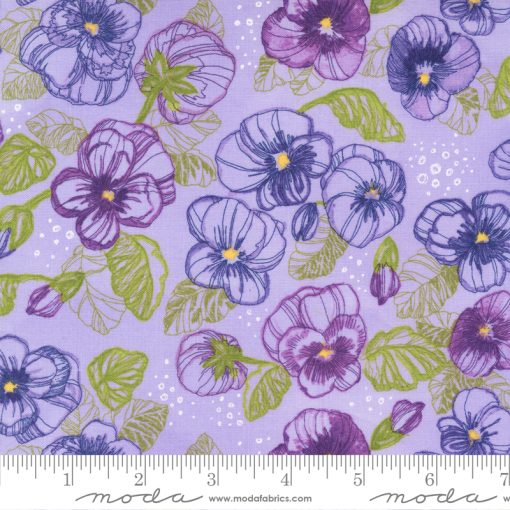 Pansys Posies          Lavender sku  48721 13