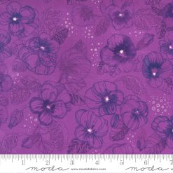 Pansys Posies          Lavender  sku 48724 21