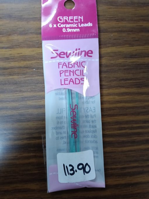 Sewline Fabrics Pencil Leads Green